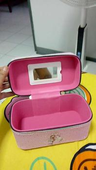 Product Review of BEU051 กระเป๋าเครื่องสำอาง มี 3 sizeให้เลือก วัสดุผ้า PUกันน้ำ มีหูหิ้วซิปอย่างดีกล่องเก็บเครื่องสำอางกันน้ำ กระเป๋าเดินทาง from ส**ี แ**ี 2