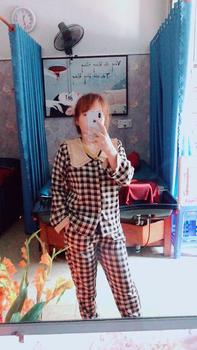 Product Review of Bộ đồ Pijama mango tiểu thư caro from H**9 0