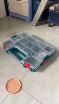 Product Review of Hộp nhựa đựng linh kiện TOTAL 12 inch - 15 inch chất liệu nhựa PP, vách ngăn tháo rời, các hộp xếp chồng được lên nhau from N**g L** 0