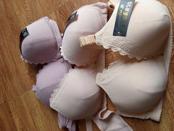 Product Review of COMBO 3 áo lót bầu 288 cho con bú, chất Su Tăm mềm mịn mát, không gọng nâng ngực, chống chảy sệ from L** h**n 1