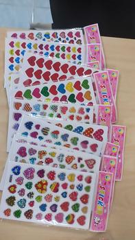 Product Review of สติ๊กเกอร์เกอร์หัวใจ1แพคมี10แผ่น ขายส่ง12แพค(120แผ่น) from ก**ง ส**ี 0