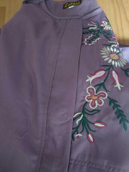 Product Review of Gamis Bordir Katun Toyobo Import/Dress/Pakaian Wanita/Baju muslim/terbaru/terlaris/terpopuler/COD Lembut Muslim Wanita Panjang Pesta Dress Maxi Dewasa Mewah Kondangan Lebaran Syari Remaja from s**i 0