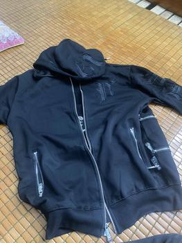 Product Review of Áo Khoác Pp 2 khoá lưng+ Tặng 1 dây mũ lục giác Philip chất nỉ chân cua quảng châu không xù Nam Menswear from B**🪼 0