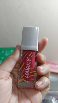 Product Review of Fanbo Aqua Fresh Tint - Lip Tint - tahan hingga 10 jam - mengandung moisturizer alami dari 99.99% Aloe vera- no transfer- kissproof-mudah meresap from M**r 0
