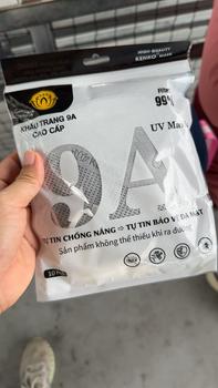 Product Review of Khẩu Trang KF94 Chống Nắng Chống Tia UV Lọc Bụi Mịn 4 Lớp KENKO, Khẩu Trang KF94 Đen Trắng Che Nắng Kháng Khuẩn KENKO MASK from H**n T** 0