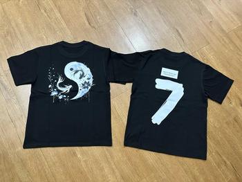 Product Review of Casual cao cấp người đàn ông ngắn tay t-shirt mùa hè 2024 mô hình mới nổ một nửa tay áo bông nguyên chất T-shirt Menswear Cổ Tròn Ong from T**n 0
