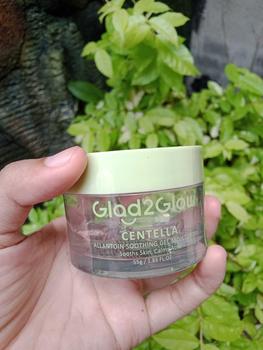 Product Review of Glad2Glow Gel Moisturizer Centella Allantoin Soothing  30g/55/100g Berjerawat Wajah Acne care Calming Cooling soothing Lactic Silver Pelembab Acid Hyaluronic Bruntusan Perawatan Hitam Berminyak Hydrating G2G Skincare beauty Mencerahkan Glycolic from a**i 2