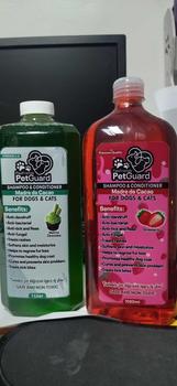 Product Review of Pawfriends Pet Guard Shampoo and Conditioner | Madre De Cacao 1ilter (MATCHA CHOCOLATE) for Dogs and Cats from S**z 1