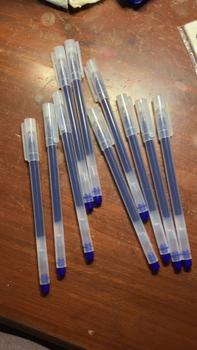 Product Review of Oumi 100Pcs Pen Large capacity ink needle tube Refill Gelpen Ballpen from b**n 0