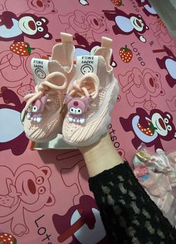 Product Review of Giày thể thao Kuromi tập đi có đèn phát sáng cho bé gái mã AM75 from t**n ** 0