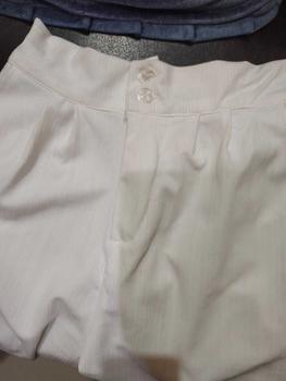 Product Review of Jennie Pants Celana Kulot Highwaist Knit Kancing from S**i 2