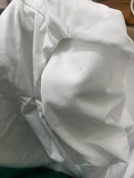 Product Review of ÁO THUN TAY DÀI NỮ PHONG CÁCH UZZANG DỄ THƯƠNG FREESIZE 70 KG TD240901 Women Top Cổ Tròn Nhung Voan from m**n 1