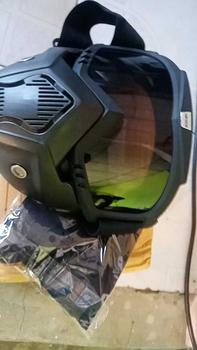 Product Review of หน้ากากแว่นตา แว่นวิบาก แว่นตัดหญ้า กันลม กันแดด หน้ากากกันลม แว่นตากันแดด Motorcycle มอเตอร์ไซค์ from p**g 1