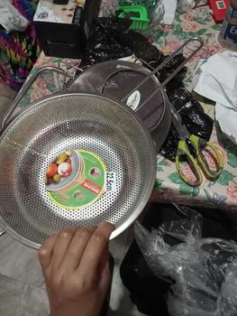 Product Review of Frying Basket Strainer Mesh Fryer Tools with Handle Collapsible Deep Frying Basket McDonald's Stainless Steel Fry Basket Deep Fryer Basket Strainers Serving Food Presentation Cooking Tool French Fries Basket Kitchen Utensils from w**g 0