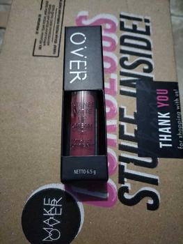 Product Review of MAKE OVER Intense Matte Lip Cream - Lipstick Lipcream tahan lama hingga 8 jam lembab ringan ombre lips nude from m**a 3