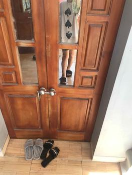 Product Review of Dép Dán Quai Vải Phong Cách Thời Trang DéP GiàY DéP GiàY Nữ Sandal Nữ Sandal Shoes Jean dép  cross from h**1 1