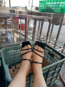 Product Review of Giày dép cao cấp SENSINI quai mảnh BIG SIZE (34-43)  gót cao 5cm ( MS: HN3044) from p**m t**o 2