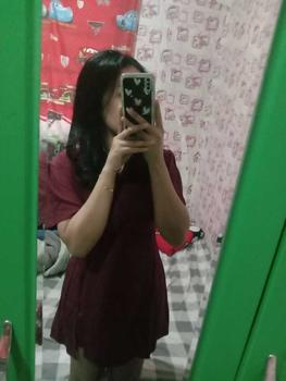 Product Review of Set Safira slit cotton 185/set Set Safira @185/set material : safira (soft, adem n super flowy)  Bust (LD) 100cm  pinggang ada karet Setelan from C**l 1