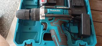 Product Review of Máy khoan pin Makita 72v tặng phụ kiện 24 chi tiết, máy khoan cầm tay 3 chức năng khoan tường, bắt vít, khoan sắt from L** D** 1