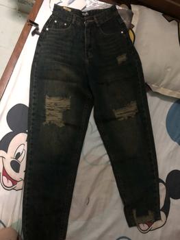 Product Review of YURI JEANS - (Vải QCCao Cấp) Quần Jeans Baggy Màu Dơ Bụi Rách Gối Chất Mền Mịn Dài94cm Nữ Pants from E** đ**g y**u đ** 1