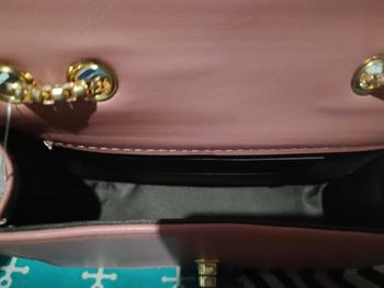 Product Review of MIMISO Ladies Quilted Chain Sling Bag for women 2-way crossbody double chain strap shoulder bags PU leather Elegant phone bag Twisted lock Design HH2350 from R**o 2