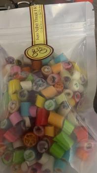 Product Review of 2 TÚI KẸO NGHỆ THUẬT (120G) Food Ăn Vặt Candy from Q**h A** S**p 0