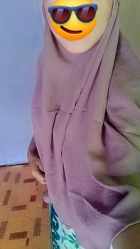 Product Review of Bergo Crinkle Airflow Jumbo /Jilbab Bergo Crinkle Airflow/Kerudung Bergo from ❤**A R**❤ 2