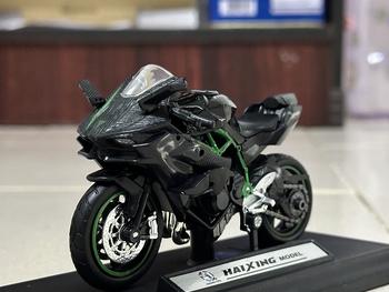 Product Review of โมเดลรถจักรยานยนต์ที่สวยงามและเท่ห์โลหะผสมของเล่นคาวาซากิ H2R1:18 นินจารถจักรยานยนต์ซีรีส์รถจักรยานยนต์คอลเลกชันผู้ใหญ่ของขวัญเครื่องประดับฝันไรเดอร์ชาย from N**🍃 3