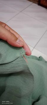 Product Review of Aluna Dress Muslim Gamis Crinkle Airflow Polos Terbaru Wanita Dewasa Muat dari BB 40 kg sampai 100 kg from m**n 1