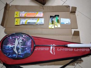 Product Review of Vợt cầu lông Liningg - 90000 - 90000i - 90000c - 90000d - 70000i Xanh - 70000i Hồng - Tec 9 khung chịu lực Full Carbon có rãnh thoáng khí, căng sẵn 10,5 Max 13kg tặng kèm quấn cán và bao đựng from d**6 0