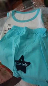 Product Review of SSFK-25 Boy's Clothes Terno Fashion Sando and Short Set 0 to 4 years old from e**💞 1