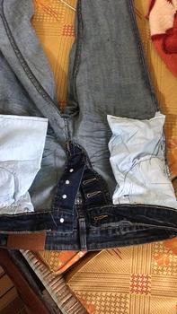 Product Review of [ TẶNG MÁC ]Quần jeans pơ pồ XX vẩy sơn 4 cúc được ktra hàng quanjeans namdep dai Pants Menswear Có Túi from N**h 0