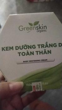 Product Review of Kem Dưỡng Trắng Da Toàn Thân ( Kem Body Lục Giác ) Greenskin Organic - Mỹ Phẩm Hồng Loan from K** T**6 0