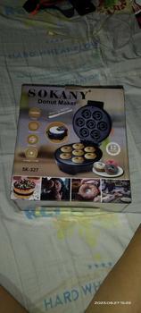 Product Review of Ultimate Double-Sided Heating Donut Maker for Breakfast and Cake Waffles Heating Doughnut Kitchen Snack Time Homemade Donuts Appliance Machine Foodie Finds Easy Baking Yummy Creations Tasty Inventions Delight Heaven Dessert Magic from ☯**️ 0