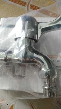 Product Review of Vòi nước, vòi hồ mỏ vặn nước xả mạnh thân hợp kim kẽm mạ bóng mỏ gắn ống dẻo 16 18 mỏ mở được from H** M** 0