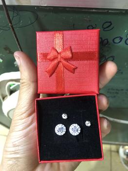 Product Review of QMJ STORE - Bông tai nữ bạc Nơ Tiểu Thư thời trang phụ kiện trang sức bạc 925 cao cấp from H**g @**3 2
