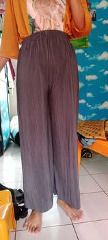 Product Review of BIG SALE.!! KULOT PLISKET LIDI HIGHWAIST  50 RIBU DAPAT 4 PCS Celana Bawahan panjang Wanita Rib from z**a 3