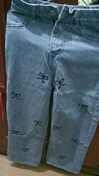 Product Review of Quần Jeans Xuông Đính Đá Dài 99-102cm và Nấm Lùn 90-93cm Mới 2025 - Tỏa Sáng Như 1 Vì Tinh Tú from T**g V** 0