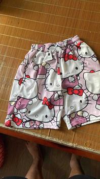Product Review of Quần Soóc Hello Kitty, KD, Dành Cho Em Bé Trai Và Bé Gái, Quần Soóc Đi Biển Dáng Rộng Mùa Hè, Phong Cách Ins, Quần Dài Đến Đầu Gối, Thể Thao Thường Ngày, Quần Nam, Thích Hợp Cho Thể Thao Bóng Rổ from n**h 0
