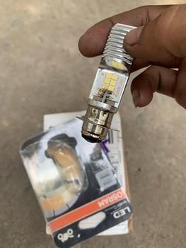 Product Review of Bóng đèn pha led 2 chân cho xe dream wave siêu sáng -Phụ tùng xe máy HCM from Đ** B**k 1
