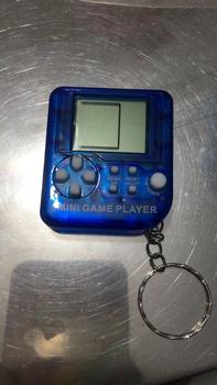 Product Review of Retro Tetris game console, mini handheld video game console, keychain pendant game console from n**0 0
