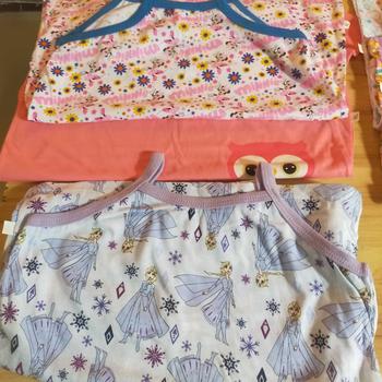 Product Review of Kids terno sando pajama for girls  (6 mos. - 8 years old) | Available in many different cartoon characters | Disney Princess COTTON from S**n 0