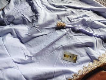 Product Review of Mukena Nagita Slavina Lagi PROMO GRATIS Emas Baby Gold Terbaru 2023 Viral Katun from V**✨ 1