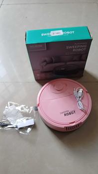 Product Review of Robot Quét Nhà, Kích Thước Nhỏ, Siêu Hút, Tiếng Ồn Thấp, Khởi Động Một Phím, Có Thể Sạc Lại, Chức Năng Quét Và Lau Nhà, Robot Thông Minh from s**s 0