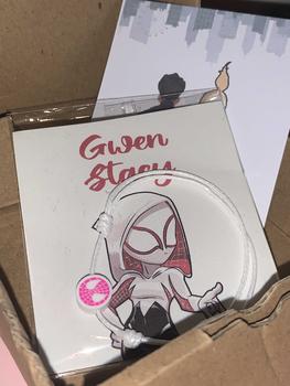Product Review of Gelang Couple Spiderman Miles Morales & Gwen Stacy Free Box Tali Waterproof Anti Air Satin Hitam Lembut Copel Super hero Into the spider verse gelang  couple from 🌷**🎀 0