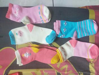 Product Review of Kaos Kaki Anak Motif Lucu Basic UMUR 0-12 Tahun Kids Short Socks - 5 Pasang - Fashion from M**a ** T**o 1
