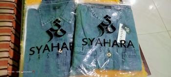 Product Review of Setcel - A03 SYEHAL COLLECTION- Oneset / Setcel Kemeja Wanita Full Jeans - Setelan Pakaian Wanita Denim Baju Panjang from E**i 2