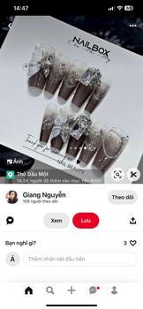 Product Review of Gel QS vẽ nổi tráng gương gắn đá [THANH VY EDANA] from 🎀**🎀 0