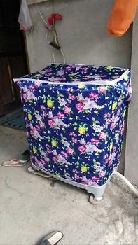 Product Review of Protective Polyester Cover for Double Tub Topload Washing Machine - Sunscreen and Waterproof from L**g 0