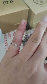 Product Review of Nhẫn đá màu ngón út bạc ta ( ĐK nhẫn 1.4cm) 1sz nha khách cá tính HHj bạc đẹp hải hạnh from S**a 0